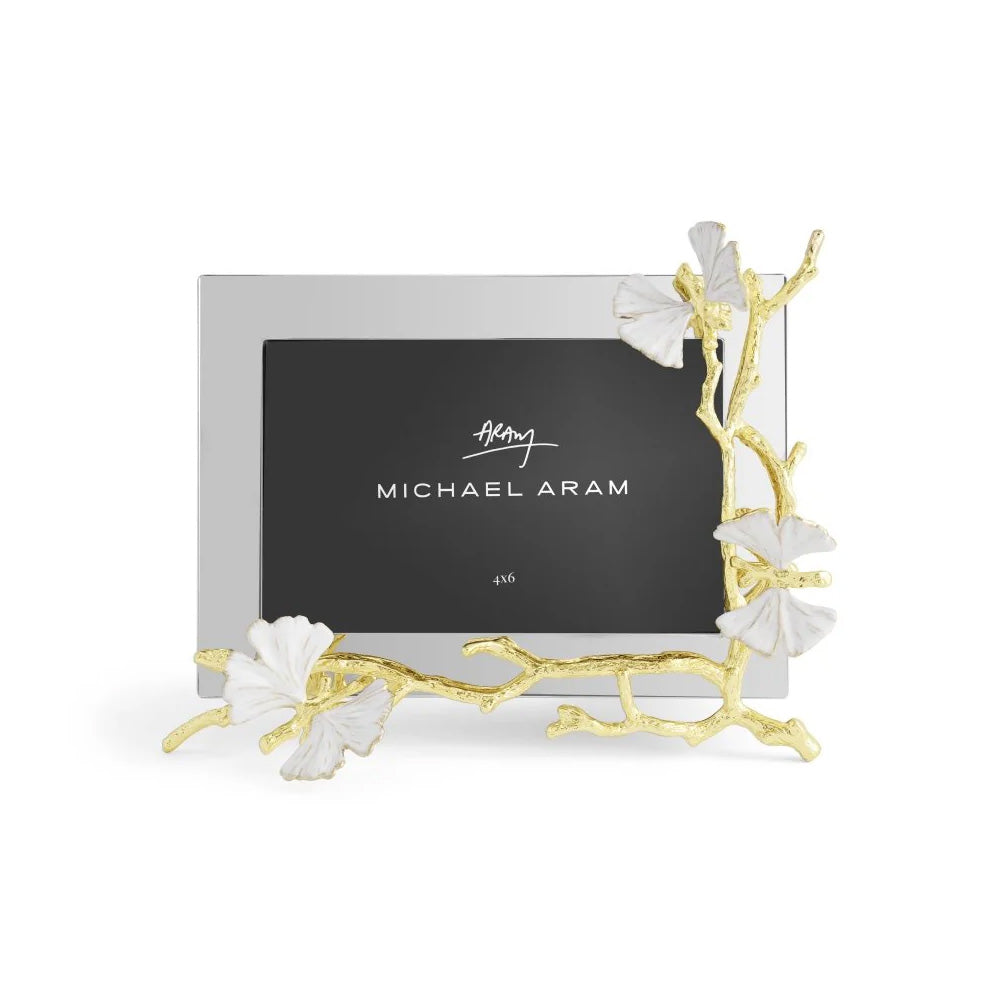 Michael Aram Butterfly Ginkgo Gold Reflective Frame 4x6