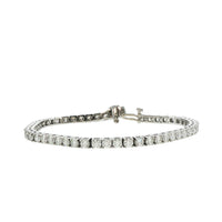 Platinum 6 Carat Diamond Tennis Bracelet