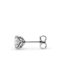 18K White Gold Lab-Grown Diamond Stud Earrings 3.20 Carats img2