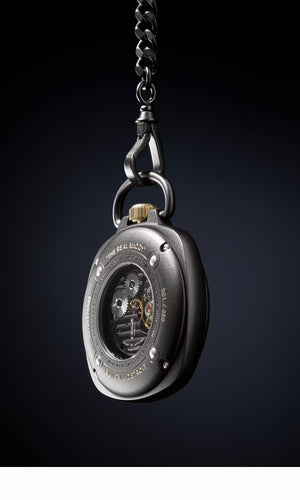 Shinola The Elijah McCoy Mechanic Pocket Watch 45mm Limited Edition