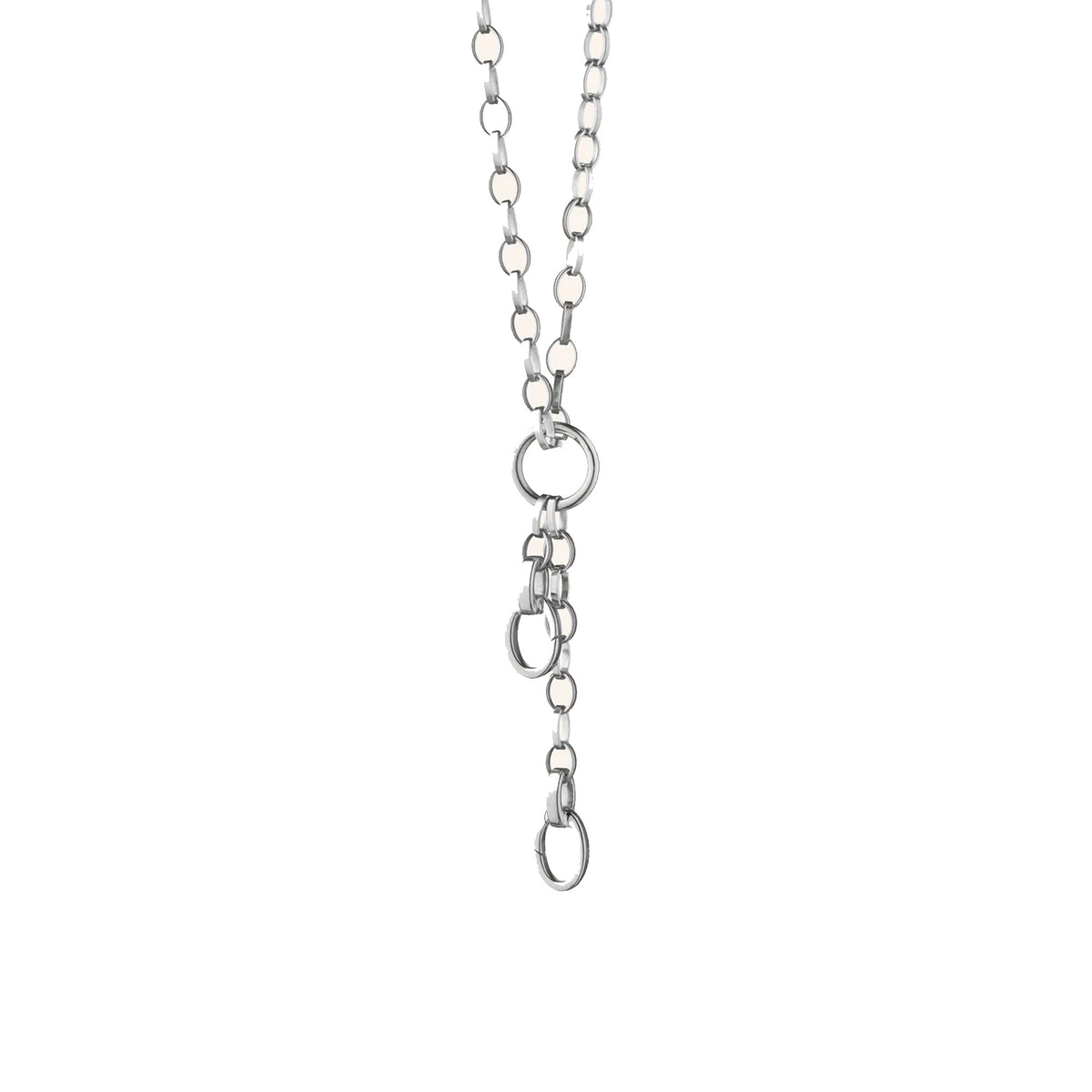 20" "Design Your Own" Large Sterling Silver Link Chain Necklace