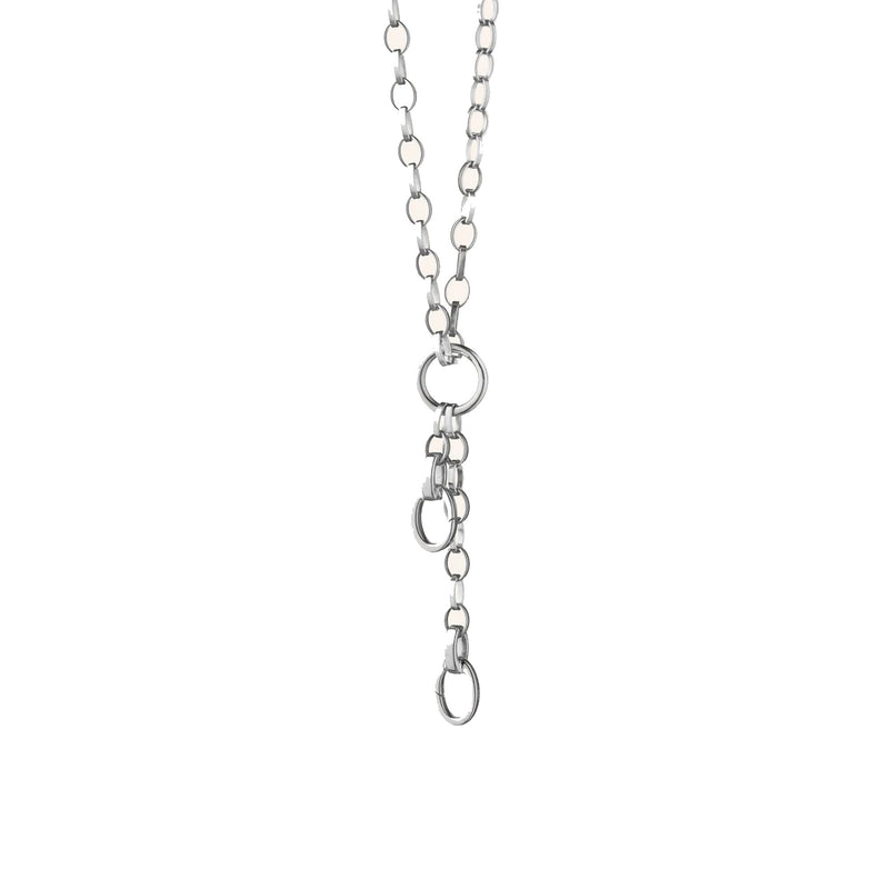 20" "Design Your Own" Large Sterling Silver Link Chain Necklace