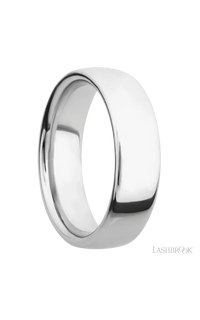 7 mm wide Ultra Comfort (our most comfortable profile) 14K White Gold band.