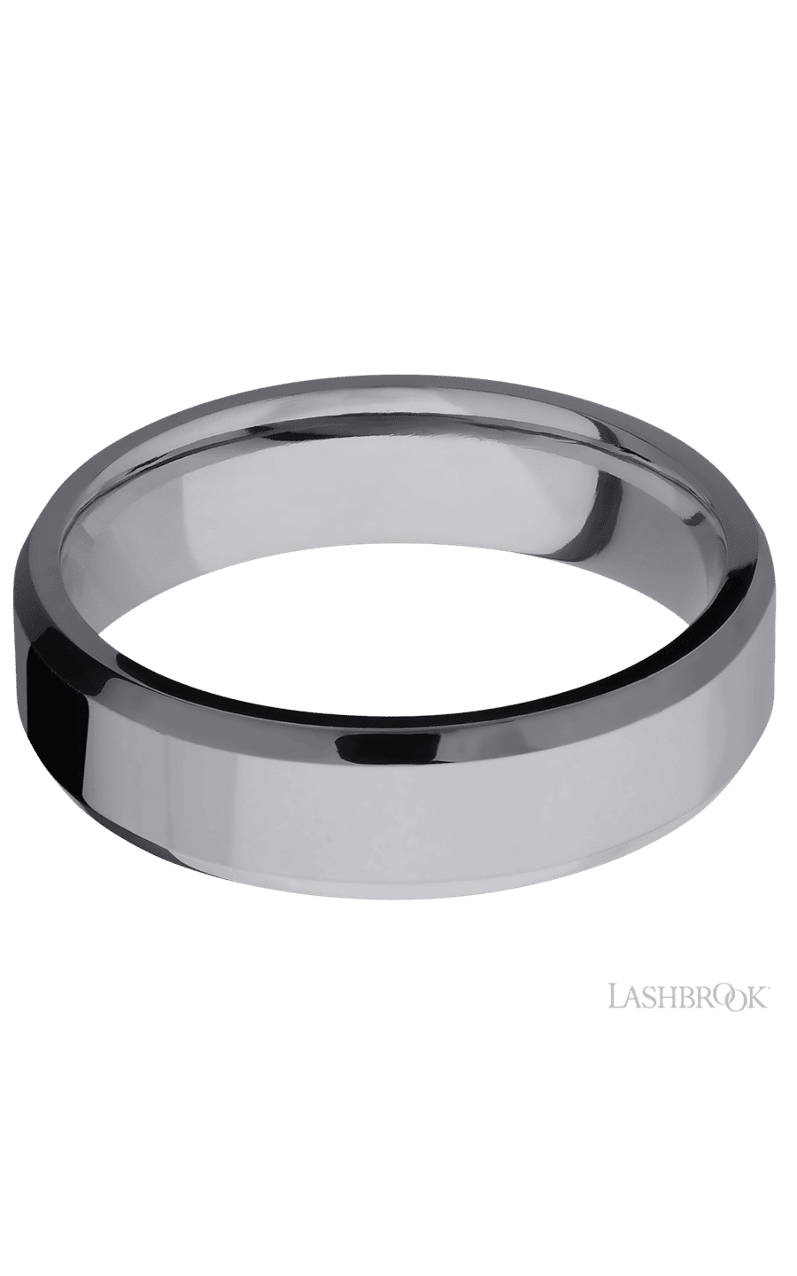 6 mm wide Beveled Tantalum band. - NAGI