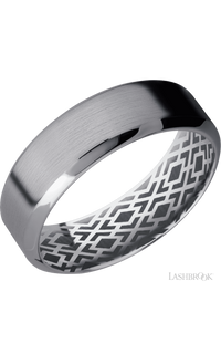 7 mm wide High Bevel Tantalum band. - NAGI