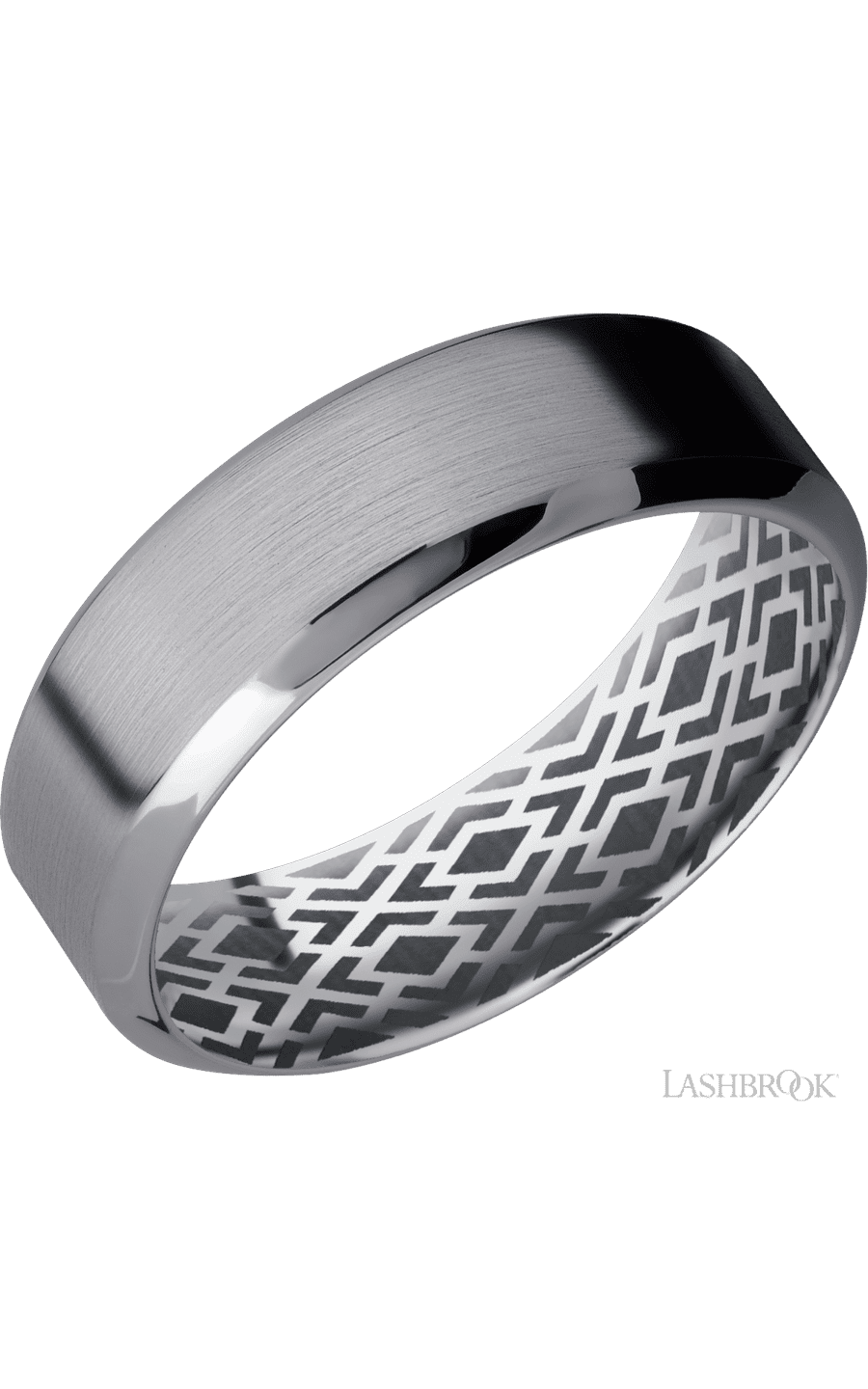 7 mm wide High Bevel Tantalum band. - NAGI
