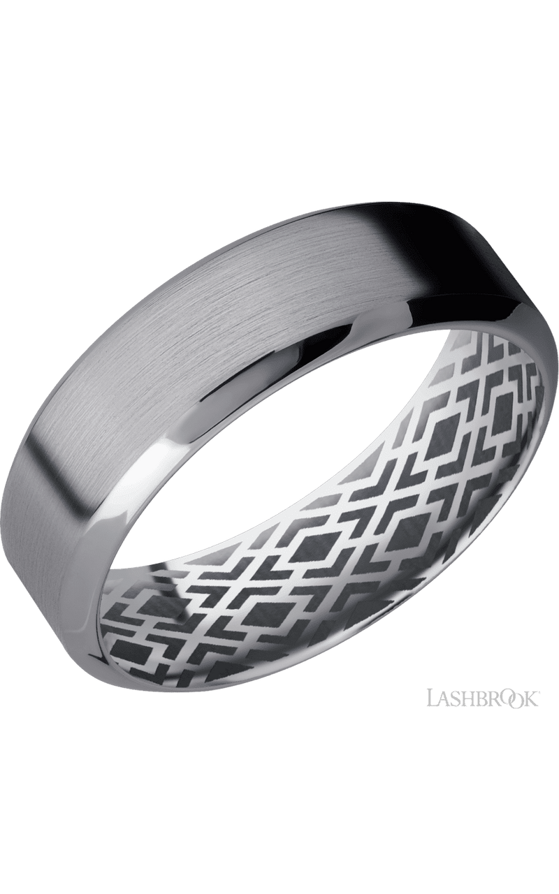7 mm wide High Bevel Tantalum band. - NAGI