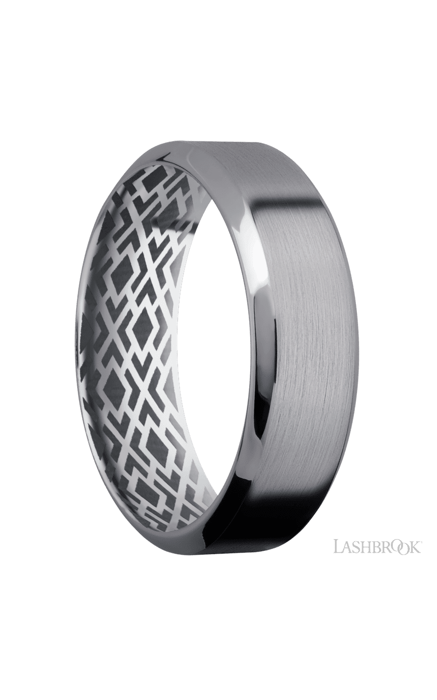7 mm wide High Bevel Tantalum band. - NAGI