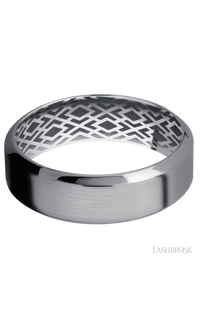 7 mm wide High Bevel Tantalum band. - NAGI