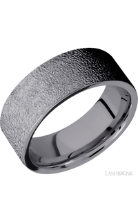 8 mm wide Flat Tantalum band. - NAGI