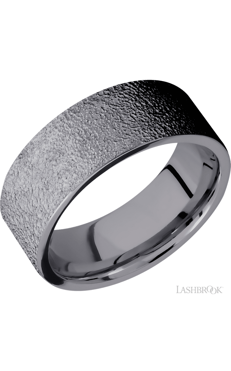 8 mm wide Flat Tantalum band. - NAGI