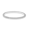 Hulchi Belluni 18K White Gold Tresore Stretch Tennis Bangle Bracelet