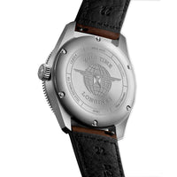 Longines Spirit Zulu Time 42MM Automatic GMT Watch Black Dial Brown Leather Strap L38124532