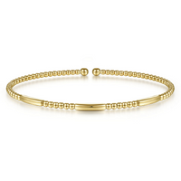 Gabriel & Co. 14K Yellow Gold Bangle Bracelet