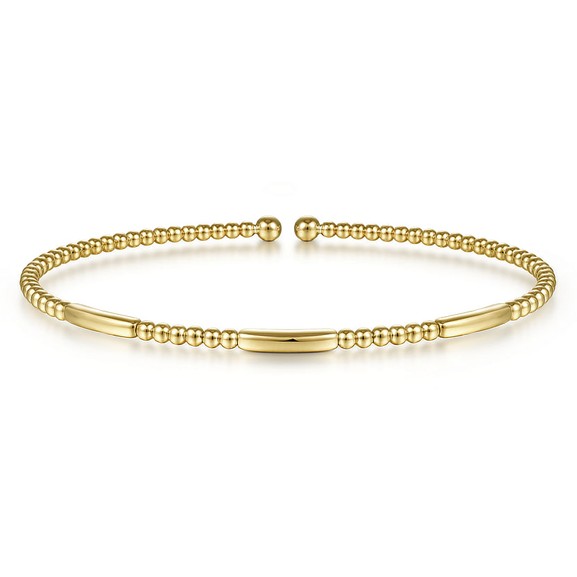 Gabriel & Co. 14K Yellow Gold Bangle Bracelet