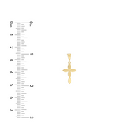 14K Yellow Gold Multiple Marquise Cross
