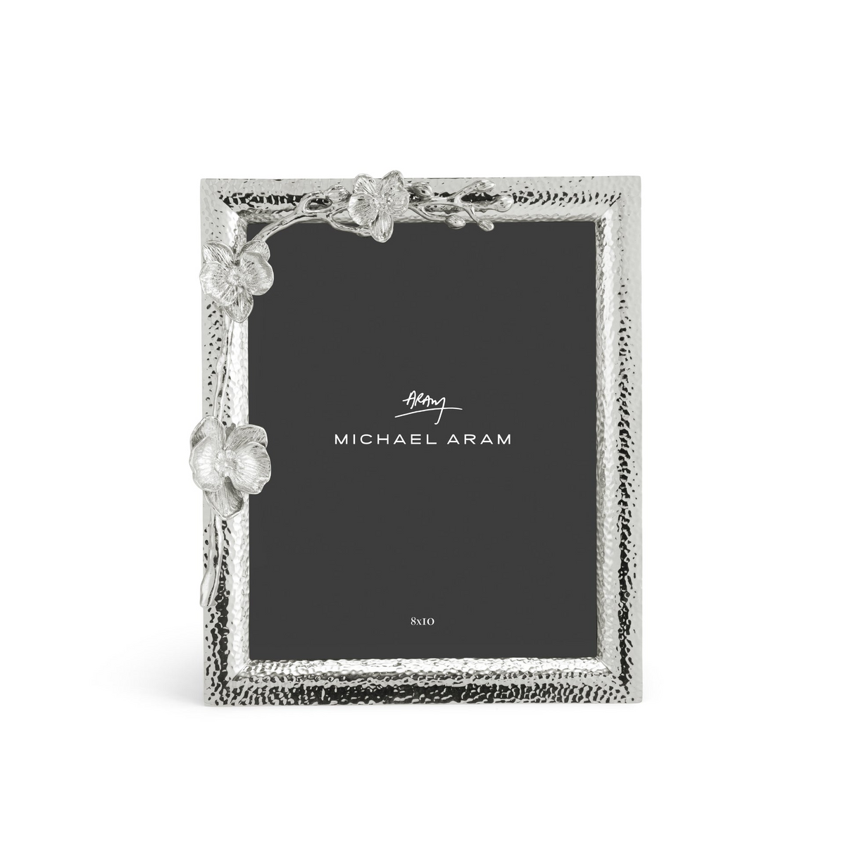 Michael Aram 8x10in White Orchid Photo Frame