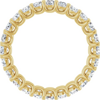Lab Diamond Wedding Band
