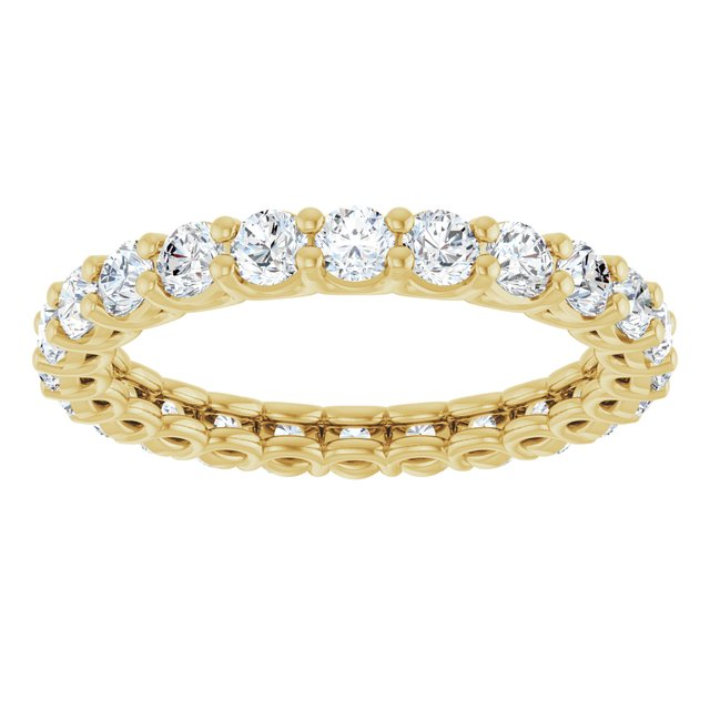 Lab Diamond Wedding Band