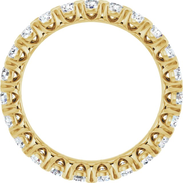 Lab Diamond Wedding Band