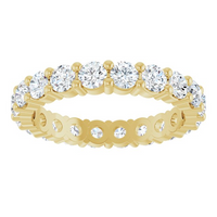 Lab Diamond Wedding Band