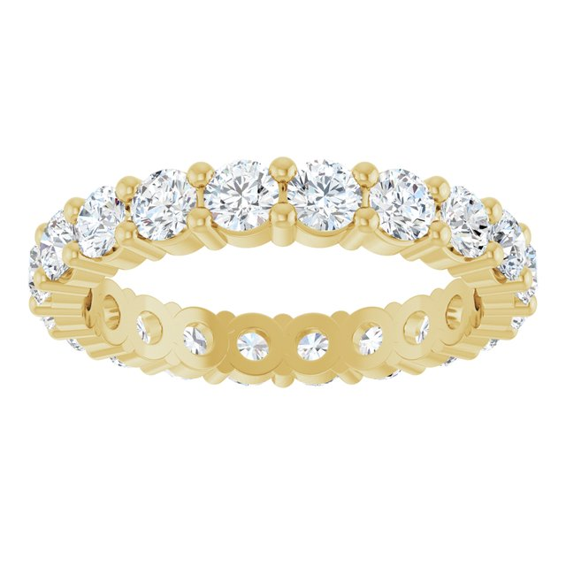 Lab Diamond Wedding Band