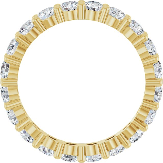 Lab Diamond Wedding Band