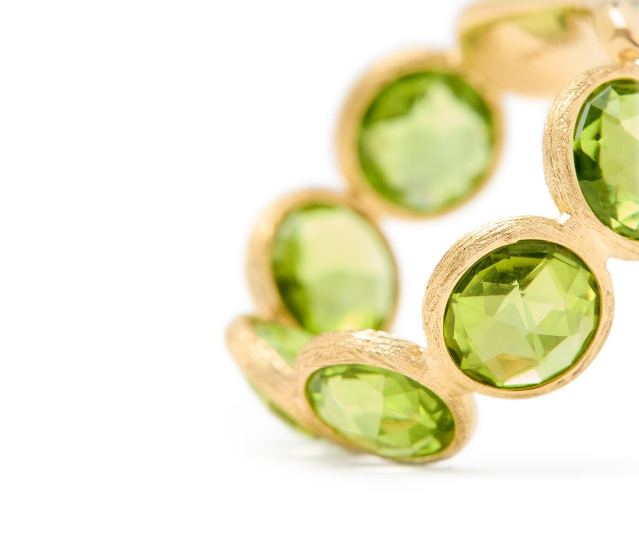 Marco Bicego 18K Yellow Gold Peridot Jaipur Collection Ring