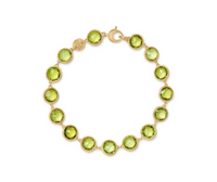 Marco Bicego 18K Yellow Gold Peridot Jaipur Collection Bracelet