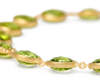 Marco Bicego 18K Yellow Gold Peridot Jaipur Collection Bracelet