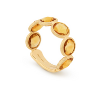 Marco Bicego 18K Yellow Gold Yellow Quartz Jaipur Ring