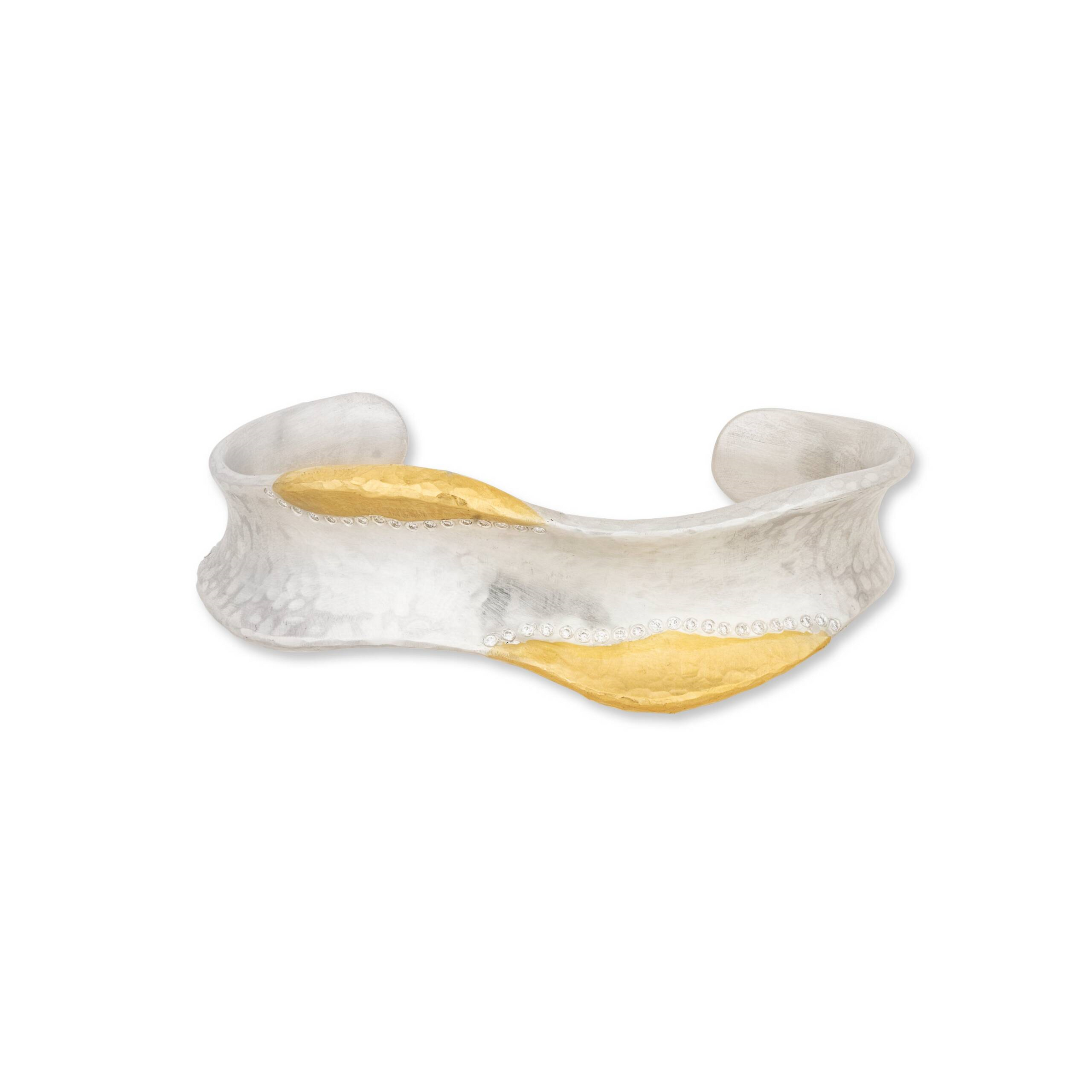 Mixed Metal Bracelet- Color Stone and/or Diamond