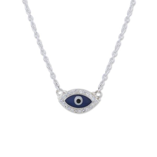 Silver Necklaces- Color Stones and/or Diamond