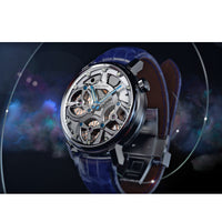 Accutron Spaceview Evolution Blue White Electrostatic Watch #26A209 - NAGI