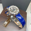Accutron Spaceview Evolution Blue White Electrostatic Watch #26A209
