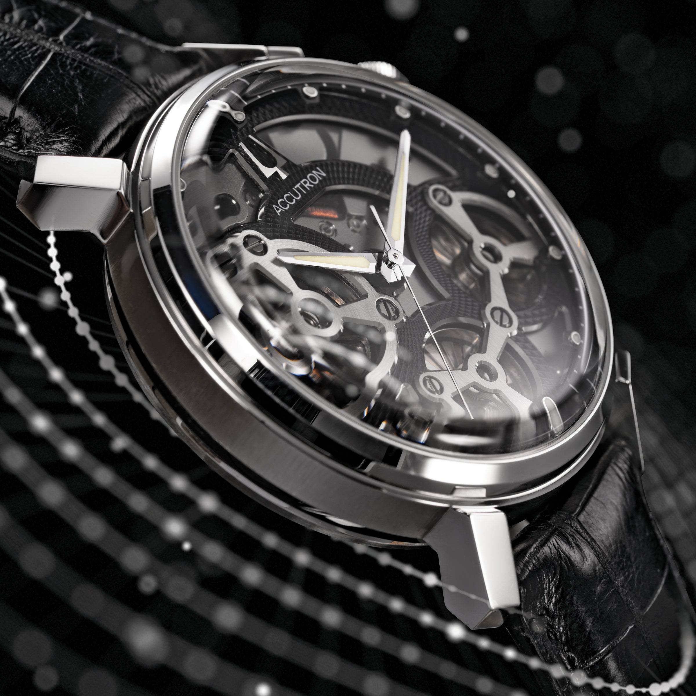 Accutron Spaceview Evolution Electroststatic 43.5MM Watch #26A210