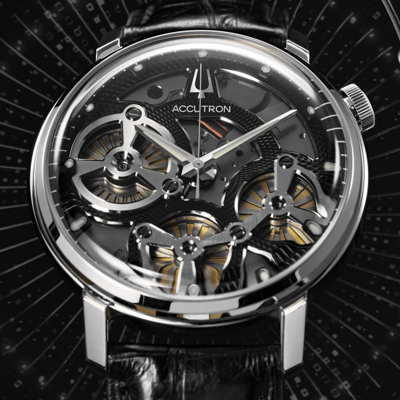 Accutron Spaceview Evolution Electroststatic 43.5MM Watch #26A210