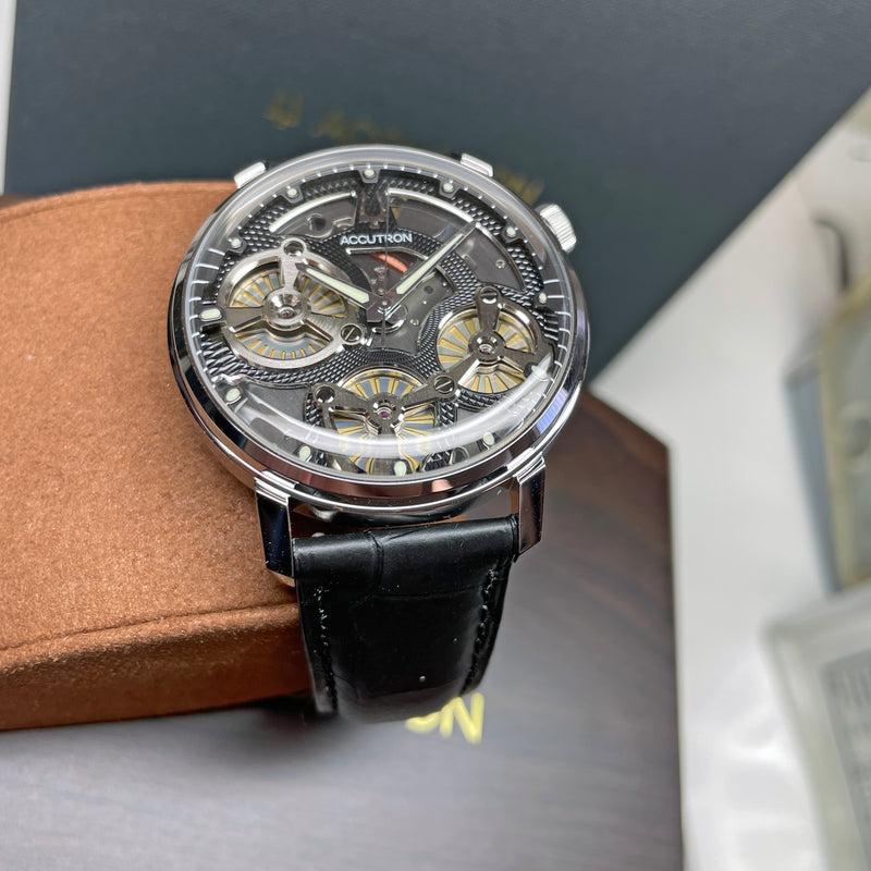 Accutron Spaceview Evolution Electroststatic 43.5MM Watch #26A210