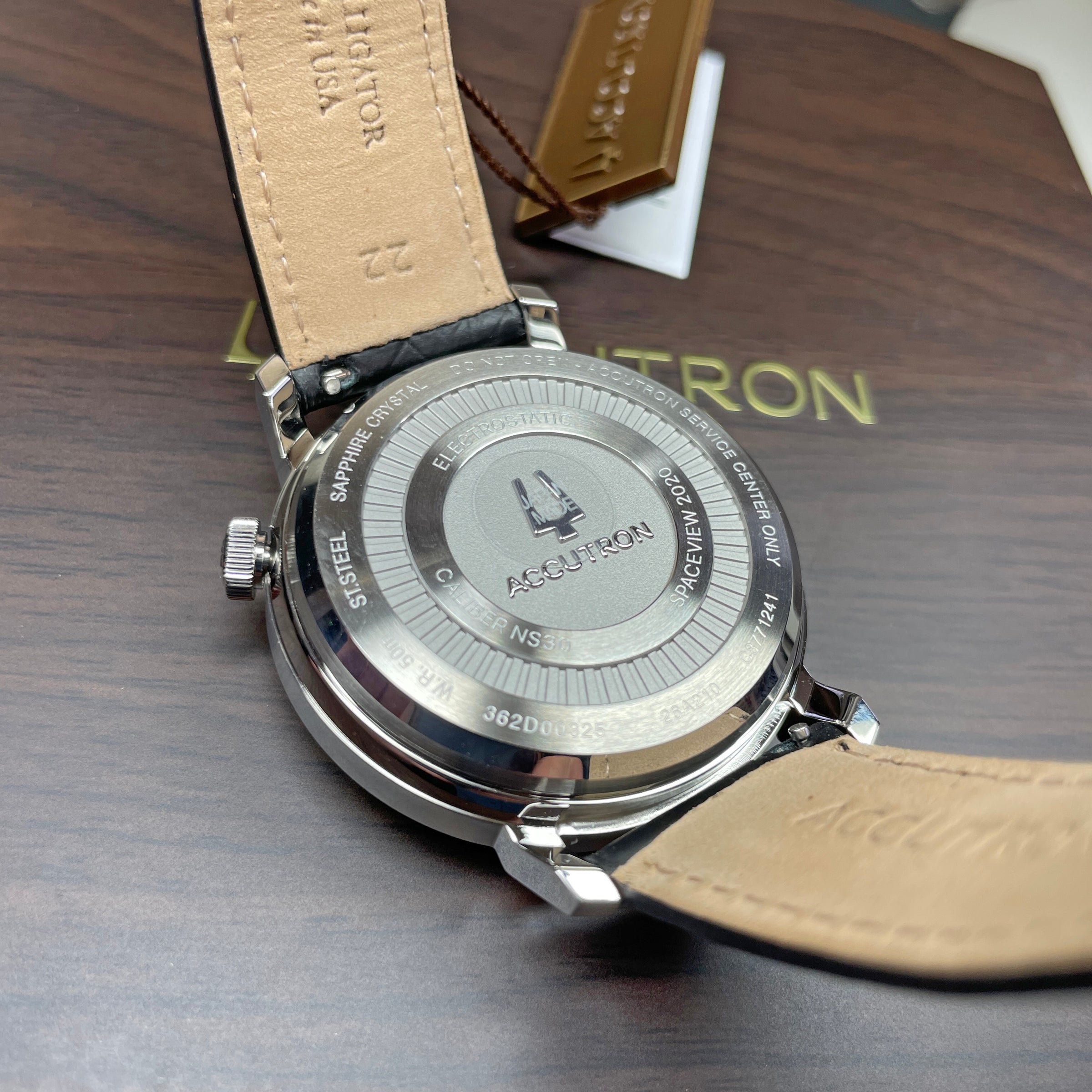 Accutron Spaceview Evolution Electroststatic 43.5MM Watch #26A210