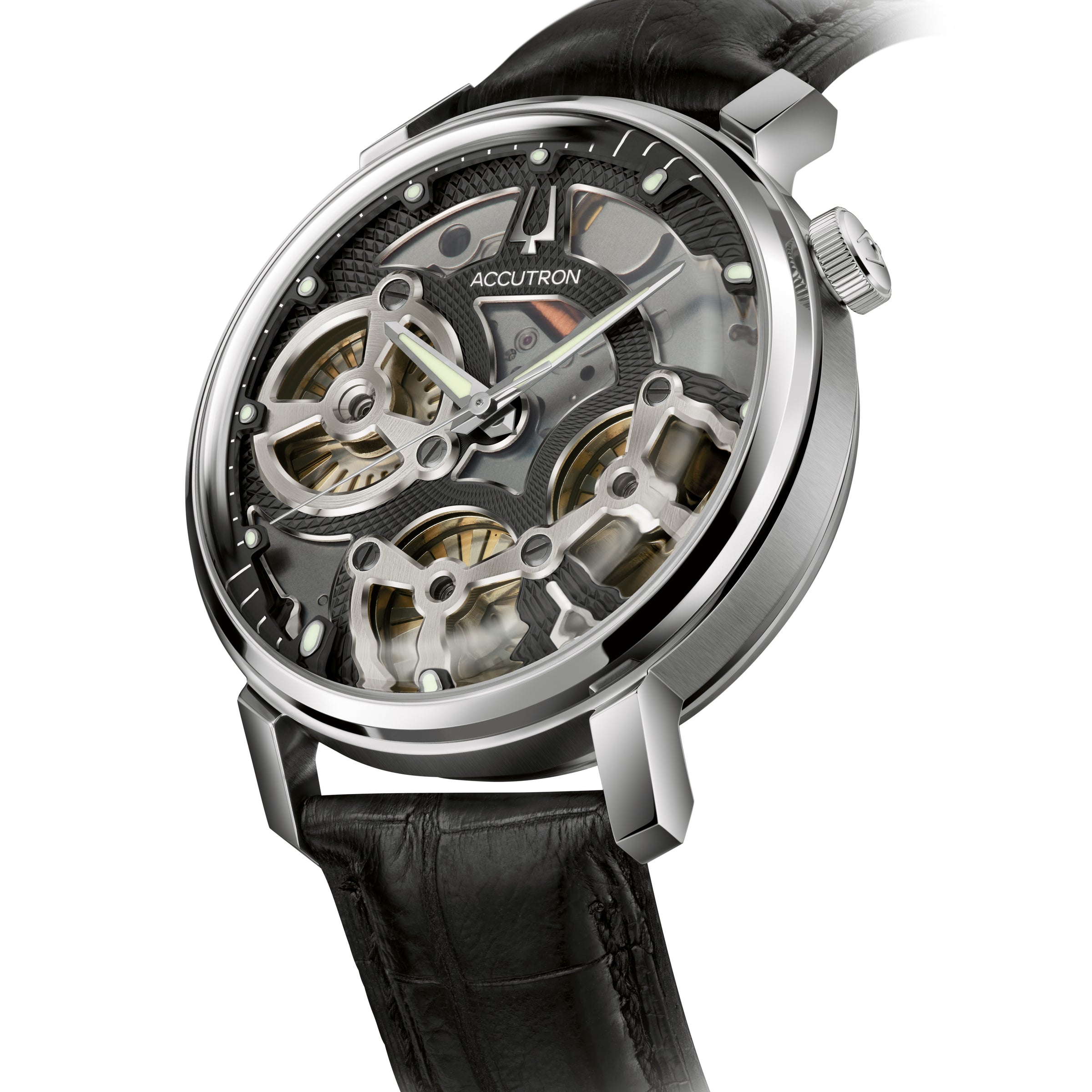 Accutron Spaceview Evolution Electroststatic 43.5MM Watch #26A210