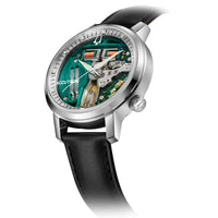 Accutron Spaceview 314 Tuning Fork Open Dial Watch