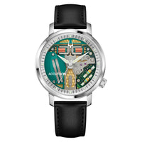 Accutron Spaceview 314 Tuning Fork Open Dial Watch