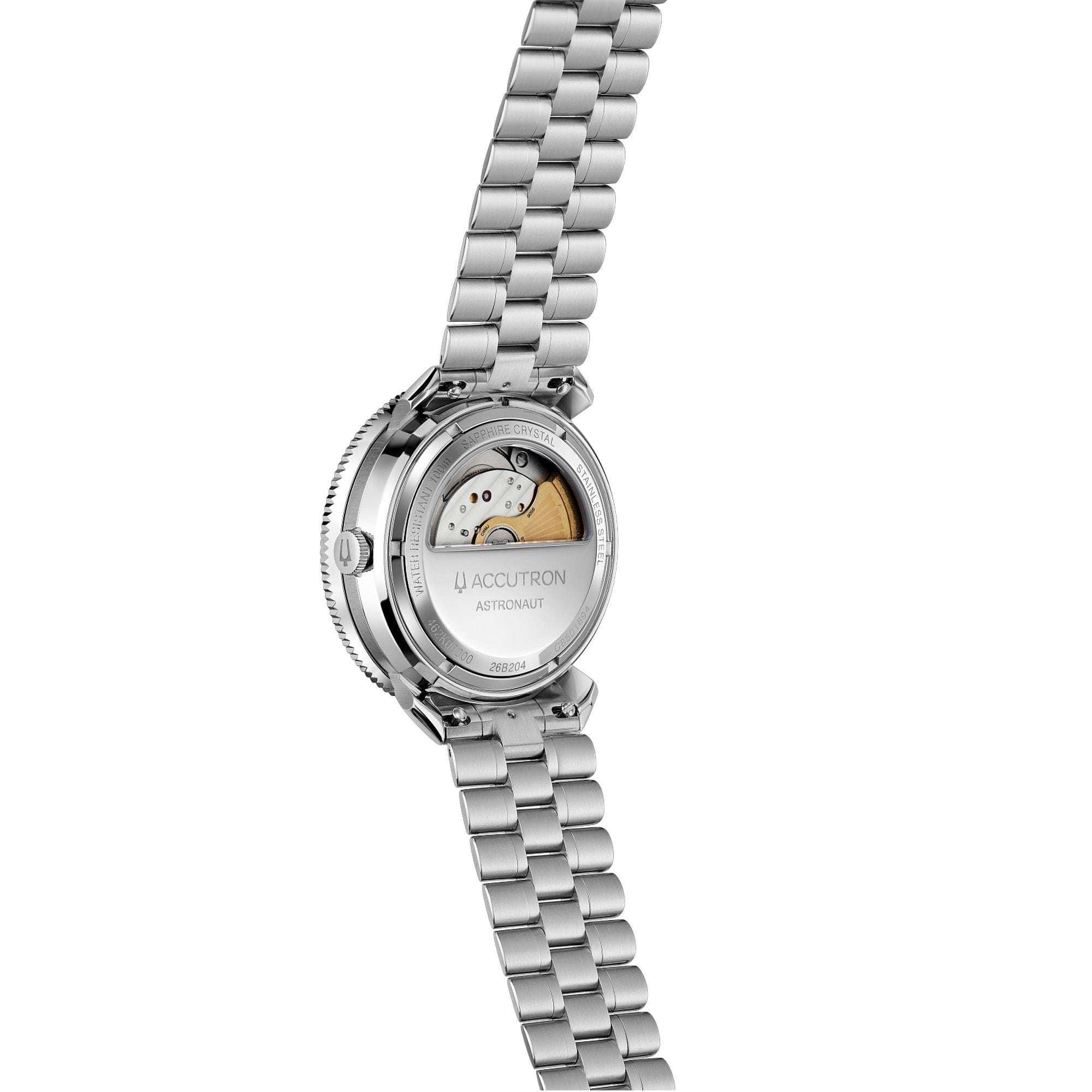 Accutron Astronaut Eggshell Dial Limited Edition Automatic Titanium Watch