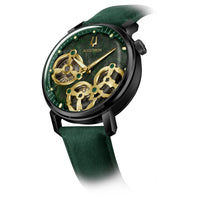 Accutron Spaceview Evolution Green Forged Carbon Dial Electrostatic Watch - NAGI