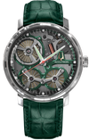 Accutron Limited Edition Spaceview Electrostatic Green Watch #2ES6A003