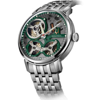 Accutron Spaceview Smoke Grey Dial Stainless Steel Electrostatic Watch