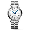 Longines Record 40MM Automatic Chronometer Watch White Dial L28214116