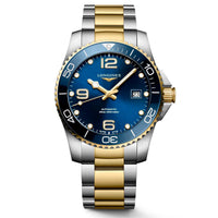 Longines Hydroconquest 41MM Automatic Watch Blue Dial Two-Tone Bracelet L37813967
