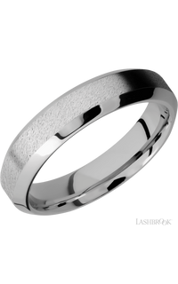 5 mm wide High Bevel Cobalt Chrome band. - NAGI