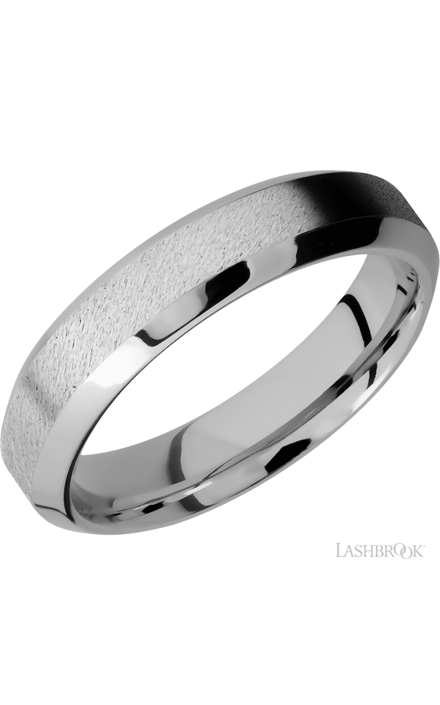 5 mm wide High Bevel Cobalt Chrome band. - NAGI
